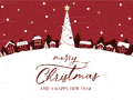 Christmas eCards Design (Peace and Joy)